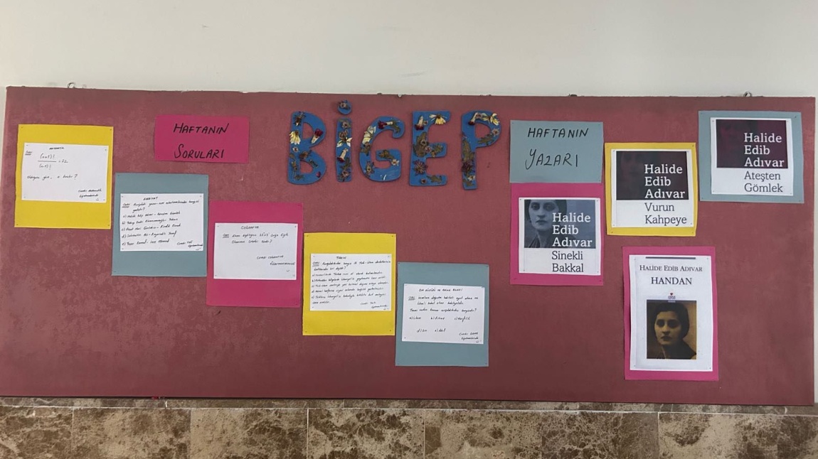 BİGEP KAPSAMINDA KÜLTÜREL FAALİYETLER